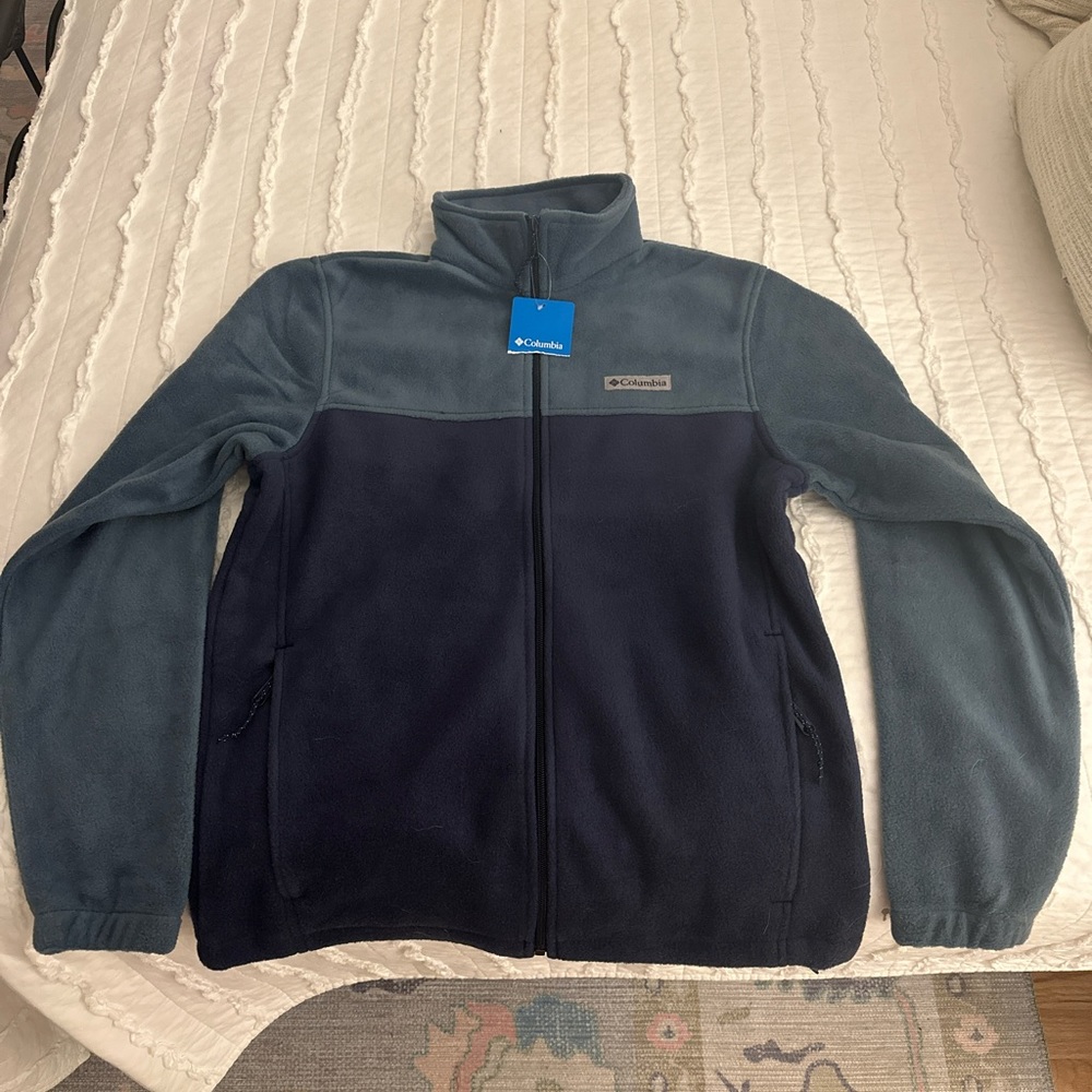 Men’s Columbia Jacket- Blue Two Toned
